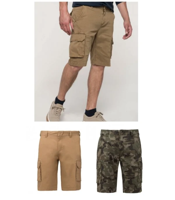 KB754 Kariban Multi Pocket Shorts